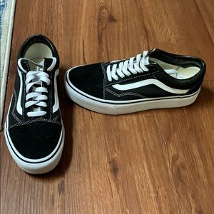 Vans Old Skool Platform Sneaker Black